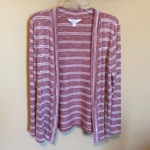 Women’s Medium light Red Cardigan, soft